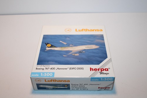 Herpa wings 500 - 1:500, flugzeug