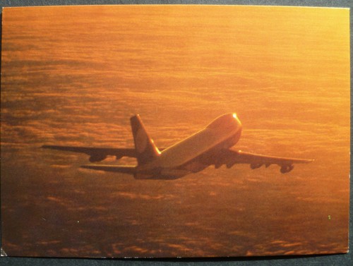 Lufthansa postkarte boeing - lufthansa,