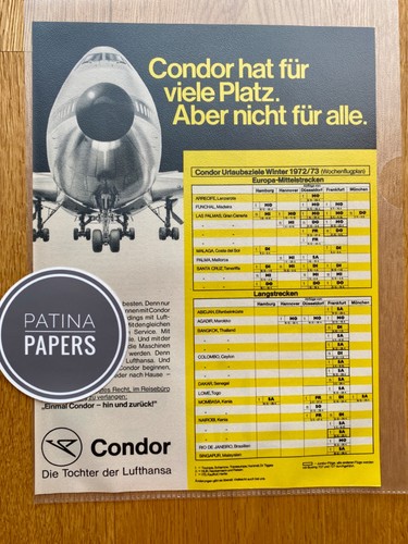 1972 condor boeing 747 jumbo - boeing,