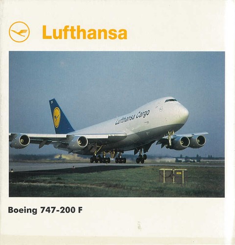 Boeing 747 200f lufthansa - 747-200f,