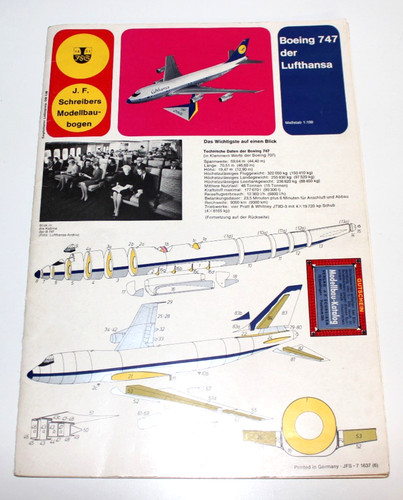Schreiber bogen 100 boeing - bogen,
