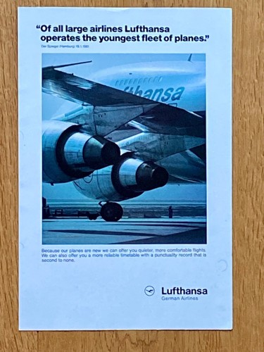1982 lufthansa boeing - boeing, 747
