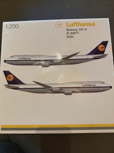 Herpa wings 200 lufthansa - wings, 1:200