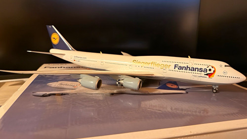 Herpa lufthansa boeing 747 - herpa, 747-8